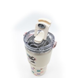 تراول ماگ دو حالته دسته دار سیتارایوری 600 میلی لیتر طرح فانتزی