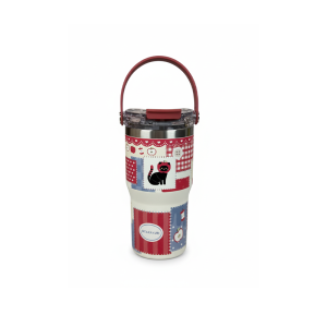 تراول ماگ دو حالته دسته دار سیتارایوری 600 میلی لیتر طرح فانتزی