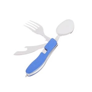 ست قاشق چنگال و کارد مسافرتی تاشو 1830