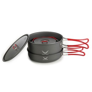 ست ظروف کوهنوردی 4 نفره اسنوهاک مدل SN-C6152