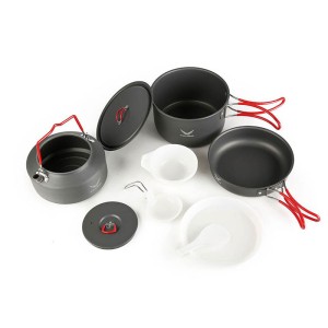 ست ظروف کوهنوردی 4 نفره اسنوهاک مدل SN-C6152