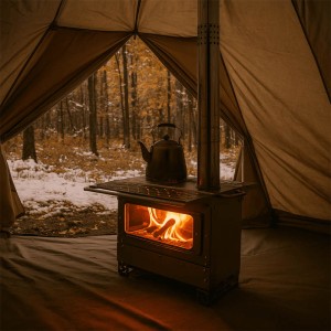 بخاری هیزمی لایف کمپ مدل  VULX 45880