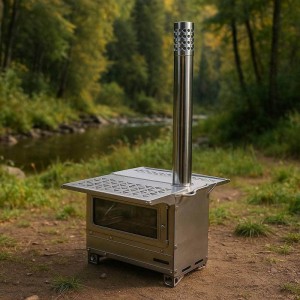 بخاری هیزمی لایف کمپ مدل  VULX 45880