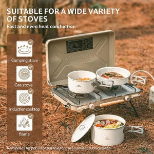 قابلمه سرامیکی نیچرهایک مدل  CNK2450CF013-4