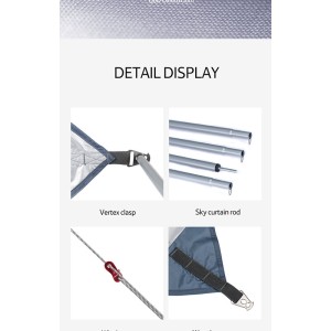 سایبان کمپینگ Hexagon نیچرهایک مدل NH22ZP009