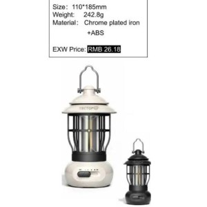 چراغ فانوسی کمپینگ Tectop مدل 1513931DJ