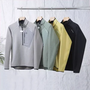 کاپشن پلار نیم زیپ مردانه اسنوهاک مدل 2141