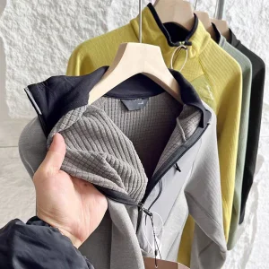 کاپشن پلار نیم زیپ مردانه اسنوهاک مدل 2141