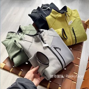 کاپشن پلار نیم زیپ مردانه اسنوهاک مدل 2141