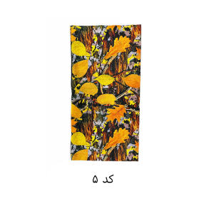 دستمال سر و گردن سوزنی طرح پاییزی
