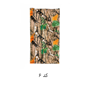 دستمال سر و گردن سوزنی طرح پاییزی