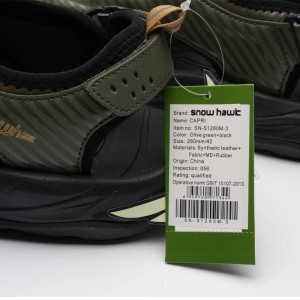 صندل مردانه اسنوهاک CAPRI مدل SN-S1280M-3