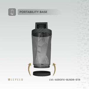 شیکر شارژی مسافرتی LEVELO مدل AeroFlex