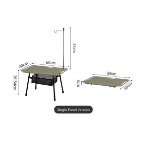 میز تاشو نیچرهایک با آویز چراغ مدل CNK2450JJ025