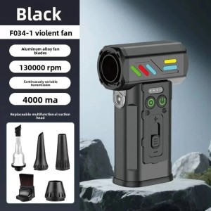 جت فن شارژی جارو دار مدل F034-1