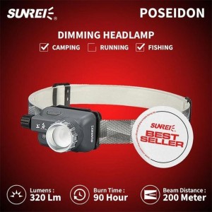 هدلایت کوهنوردی سانری مدل Poseidon