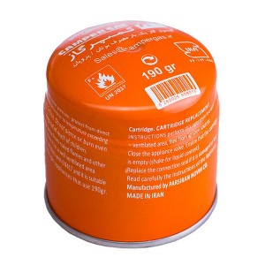 کپسول یک بار مصرف کمپرگاز 190 گرمی