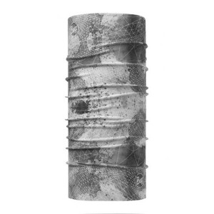 دستمال سر کوهنوردی ضد اشعه باف مدل NET SILVER GREY