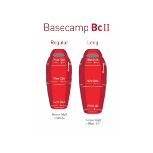 کیسه خواب الیاف سی تو سامیت مدل Basecamp BcII Regular