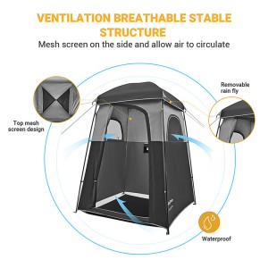 چادر حمام مسافرتی کینگ کمپ مدل KT2002