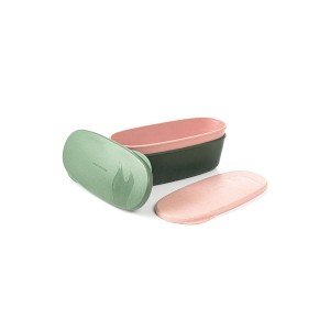 ست ظروف مواد غذایی لایت مای فایر 2 تکه مدل OVAL BIO