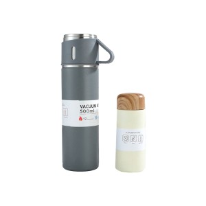 ست فلاسک و بطری مسافرتی مدل Vacuum Flask