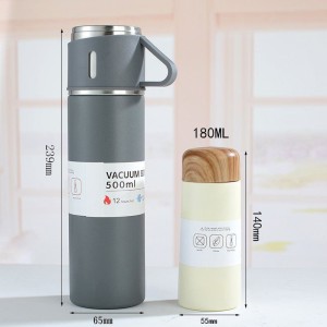 ست فلاسک و بطری مسافرتی مدل Vacuum Flask