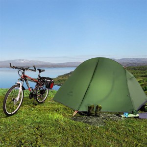 چادر کوهنوردی نیچرهایک گتر دار 1 نفره مدل Cycling Ultralight 1