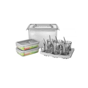ست چای خوری 6 نفره هوم کت مدل Delnar-3498