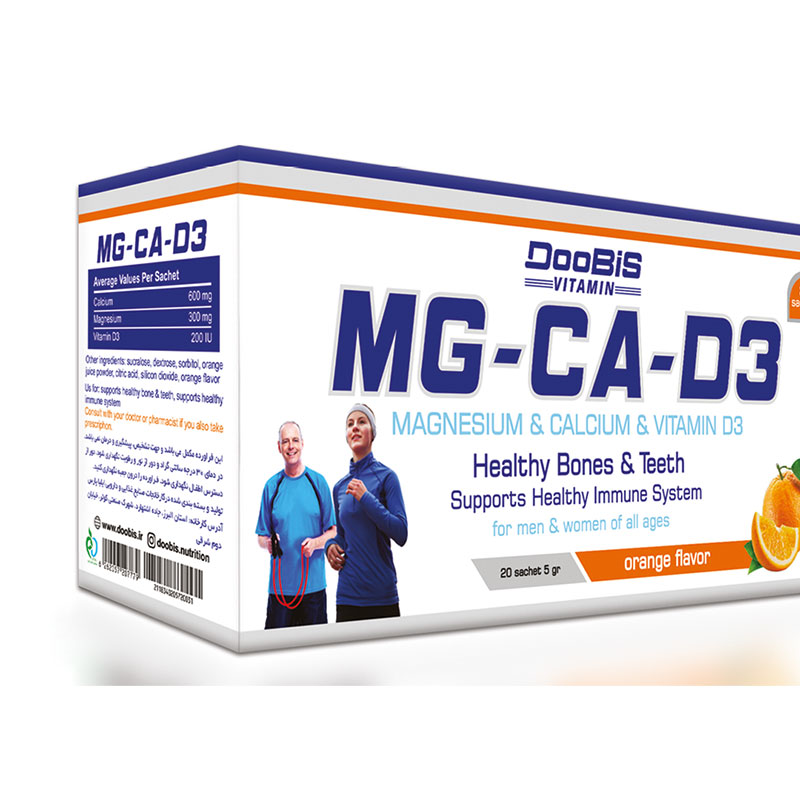 ساشه کلسیم منیزیم D3  دوبیس doobis