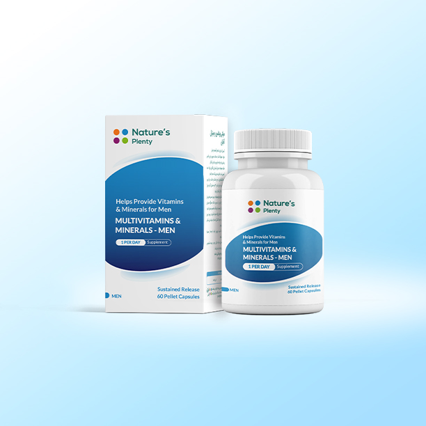 مولتی ویتامین مینرال آقایان natures plenty