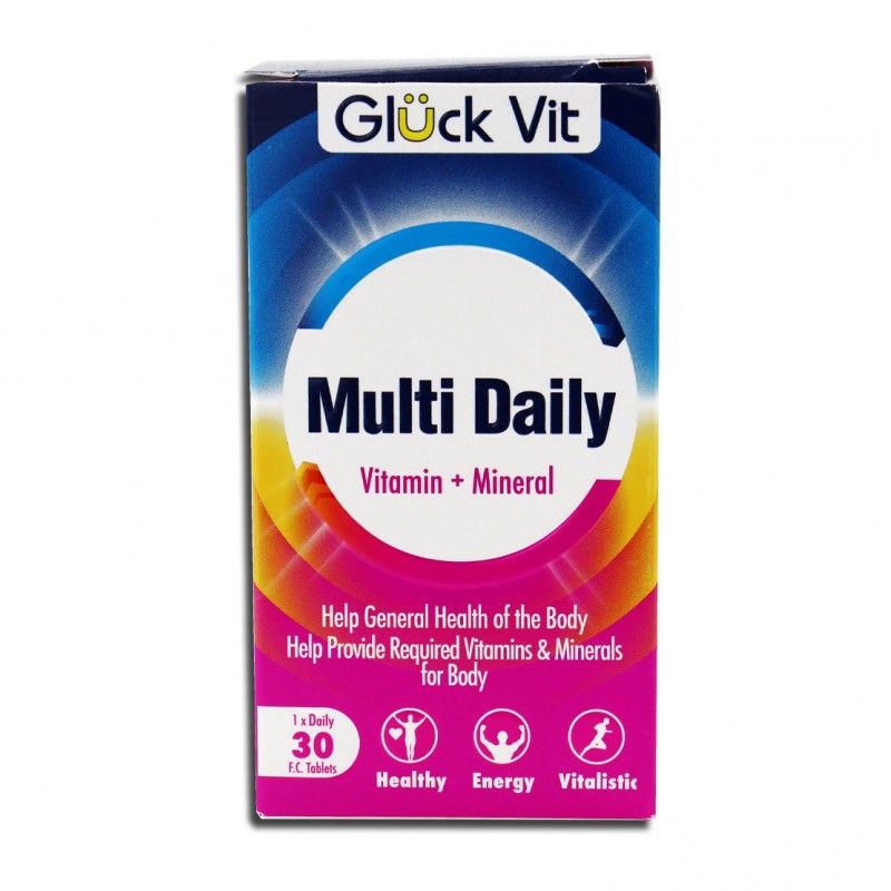 قرص مولتی دیلی مینرال گلوک ویت Gluck Vit