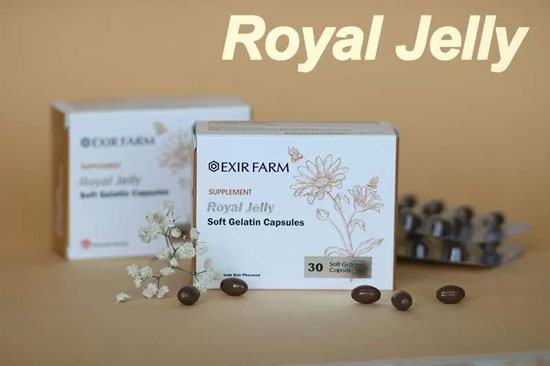 كپسول ژلاتینی رویال ژلی 30 عدد اكسیر فارمد