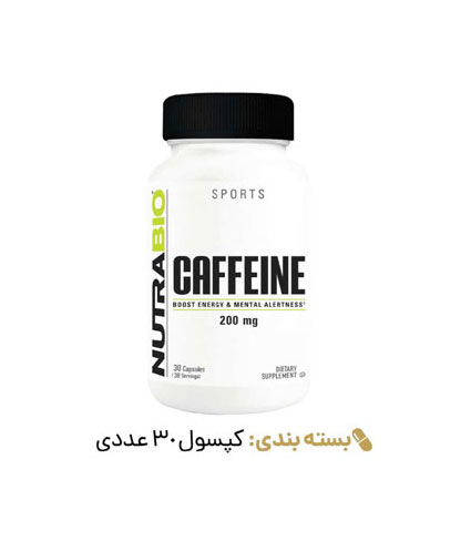 کافئین 30 عددی نوترا بایو NutraBio