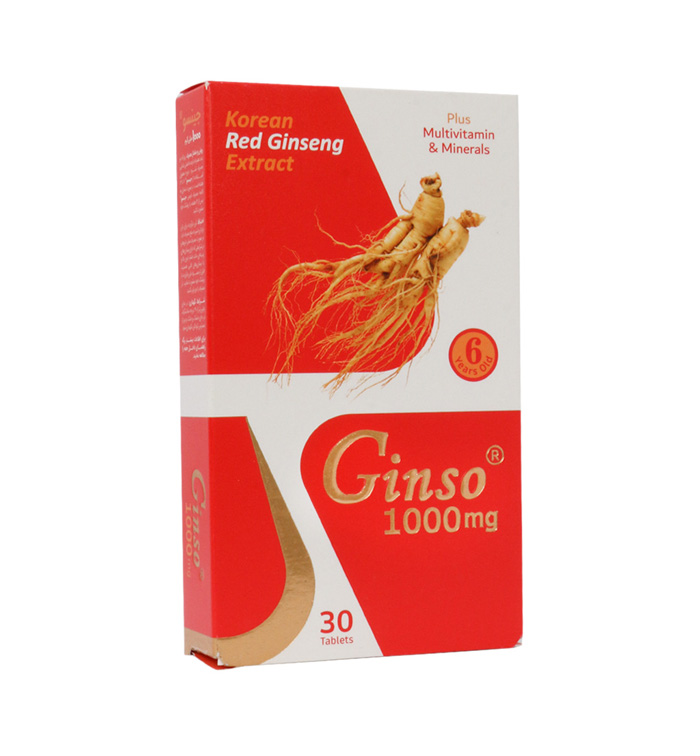 قرص جینسو1000 میلی گرم ویت اسکای