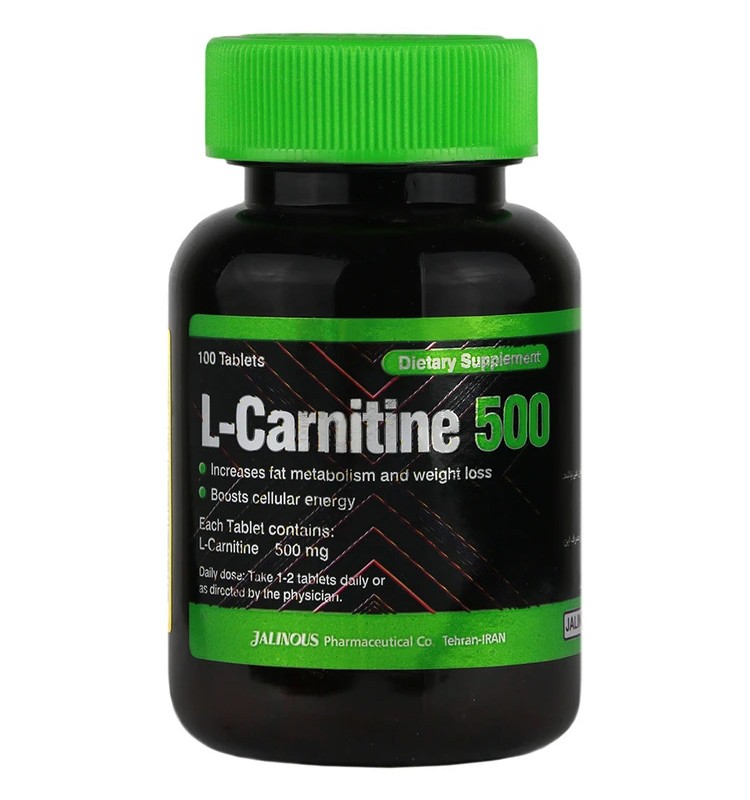 قرص ال کارنیتین 500 میلی گرم جالینوس