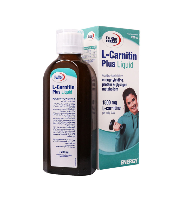 شربت ال کارنیتین پلاس لیکوئید یوروویتال