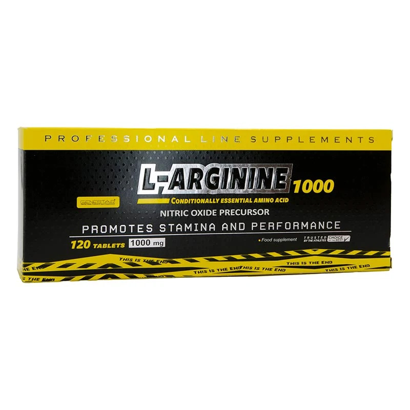 ال آرژنین 1000 میلی گرم ژن استار 120 عددی