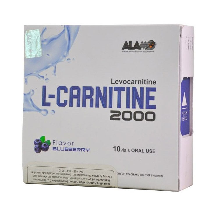 ویال خوراکی ال کارنیتین 2000  بلوبری