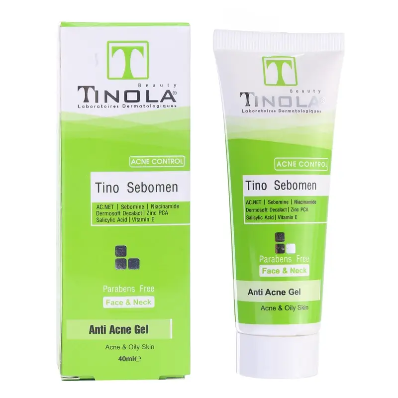 ژل تینولا ضد جوش و قرمزی پوست