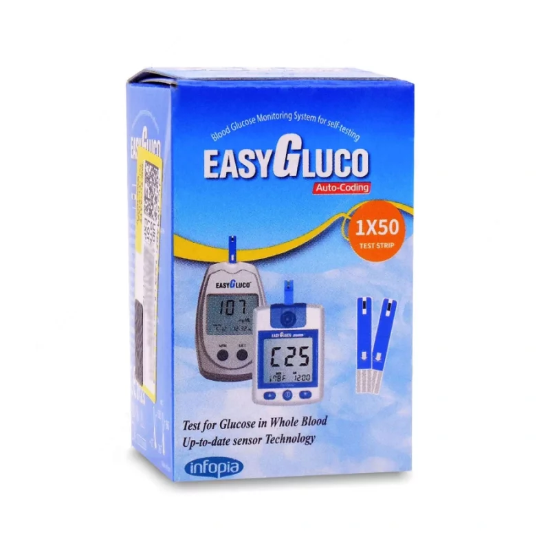 نوار تست قند خون ایزی گلوکو Easy Gluco