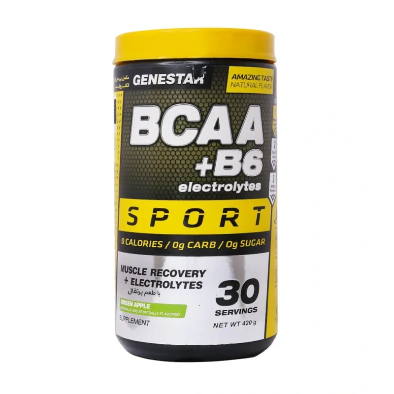 پودر BCAA و ویتامین B6 ژن استار طعم پرتقال