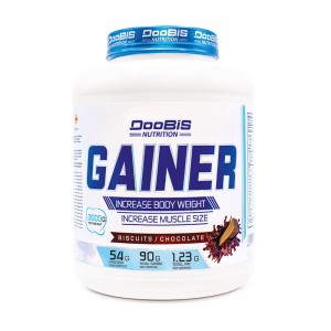 پودر گینر 3000گرمی دوبیس  شکلات بیسکویت doobis