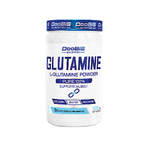 پودر گلوتامین 100% 300 گرمی دوبیسdoobis