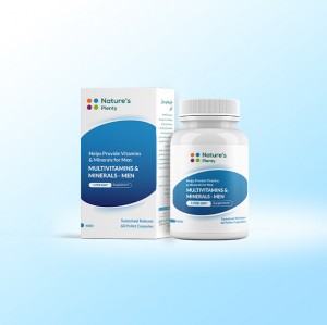 مولتی ویتامین مینرال آقایان natures plenty