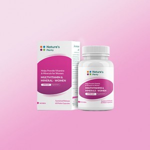 مولتی ویتامین مینرال بانوان natures plenty
