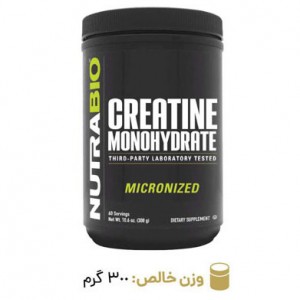 پودر کراتین ۳۰۰ گرمی نوترا بایو Nutra Bio
