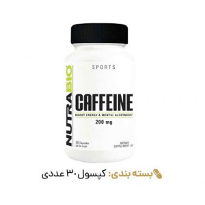 کافئین 30 عددی نوترا بایو NutraBio