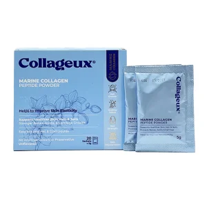 پودر پپتید کلاژن دریایی کلاژوکس Collageux Marine Collagen Peptide Powder
