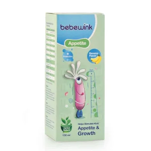 شربت اشتها و رشد کودک ببِه‌وینک – Bebewink Appetite